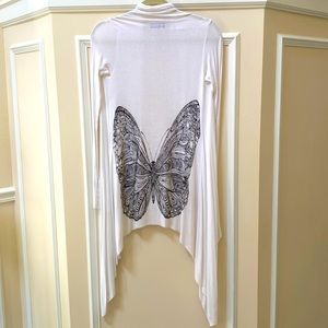 Lauren Moshi butterfly cardigan